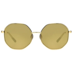 Foster Grant Unisex Festival Collection Gold Shea Hex Lenses Sunglasses (i29)