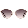 Foster Grant Sunglasses Women's Lillie Cat Eye Rose Gold Frame (i64)
