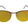 TOPSHOP Women's Sunglasses Red Mirrored Fashion (H131)