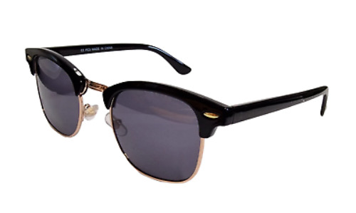TOPMAN Men's Retro Black Sunglasses (H129)