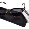 TOPMAN Men's Retro Black Sunglasses (H129)