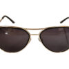 Foster Grant Blue Mirror Lenses Gold Unisex Sunglasses (H12)