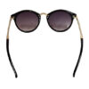 Foster Grant Women's Gold Arms / Black Sunglasses (i84)