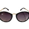 Foster Grant Women's Gold Arms / Black Sunglasses (i84)