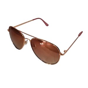 Foster Grant Rose Gold Pink Dolly Rose Sunglasses (H13)