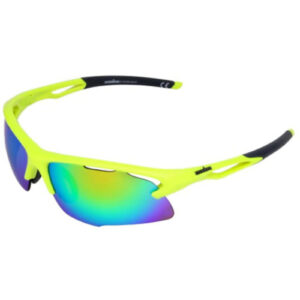 Foster Grant Sunglasses Men's Ironman IF 1802 Neon Yellow Semi Rimless (i59)