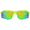 Foster Grant Sunglasses Men's Ironman IF 1802 Neon Yellow Semi Rimless (i59)