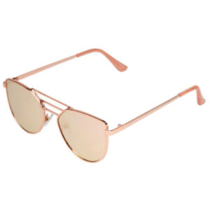 Foster Grant Women's Rose Gold Pilot Style Rylie Rose Sunglasses (i30)