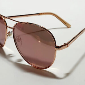 Rose Gold Women's Sunglasses Pilot Style Foster Grant (E119)