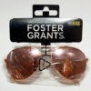 Rose Gold Women's Sunglasses Pilot Style Foster Grant (E119)