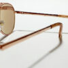 Rose Gold Women's Sunglasses Pilot Style Foster Grant (E119)