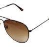 Foster Grant Unisex Pilot Style Smoked Lenses Sunglasses (B81)