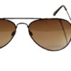Foster Grant Unisex Pilot Style Smoked Lenses Sunglasses (B81)