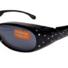 Solar Shield Sunglasses Fits Over Fashion Polarised - Small (D128)