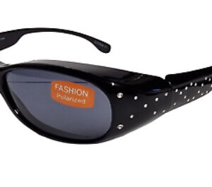 Solar Shield Sunglasses Fits Over Fashion Polarised - Small (D128)