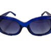 River Island Sunglasses Deep Blue (A236)