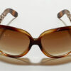 Stylish Women's Gold/Tort Large Lens Sunglasses (F100)