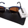 TOPMAN Men's Retro Navy Sunglasses (H127)