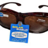 Solar Shield Large Fits Over Prescription Glasses Polarised Animal Print (A220)