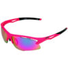 Foster Grant Sunglasses Women's Ironman IF 1802 Pink Mirror (i136)