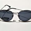 UO - Urban Outfitters UNISEX RETRO - Gunmetal Penny Round - Fine Quality (088689