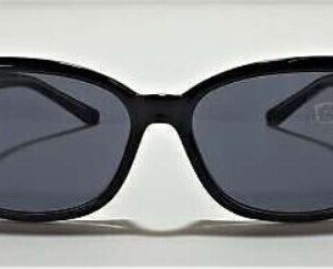 SOLARIS Quality Women's cat eye Sunglasses Cat3 Filter - Black/Clear (F103)
