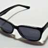 SOLARIS Quality Women's cat eye Sunglasses Cat3 Filter - Black/Clear (F103)
