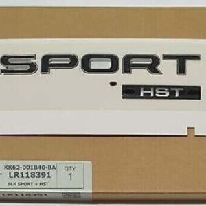 LR118391 - OEM - Range Rover Sport + HST black badge