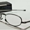 FOSTER GRANTS GUN GREY Reading Glasses - FOLDING -MICROVISION -RRP £25 (C120)
