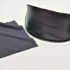 French Connection Black Sunglasses Case + Cloth (A22)