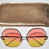 TOPSHOP FASHION SUNGLASSES - MOGE - WITH CASE (F145)