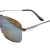 Foster Grant Unisex Blue mirror Pilot Style Sunglasses ( G131)