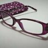 Quality Sight Station Reading Glasses - Henrietta Purple + Case (F1)