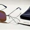 JOHN LEWIS - SUNGLASSES - STYLISH DESIGNER PILOT - FREE CASE WHILST STOCKS LAST