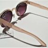 John Lewis - Women's Rose Gold & Pink SUNGLASSES with case - Cat Filter 3 (F135)