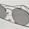 URBAN OUTFITTERS - Pilot Style Round SUNGLASSES - MIRROR LENSES (E140)