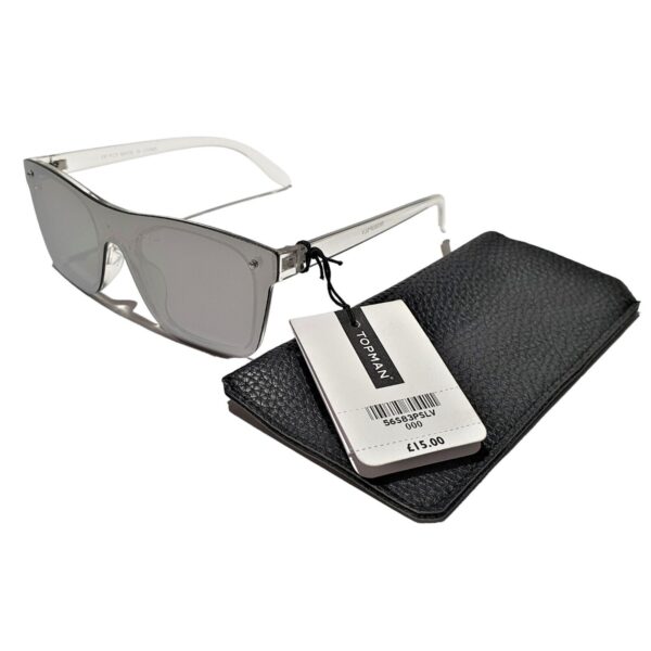 TOPMAN RETRO / STYLISH FASHION MEN'S Sunglasses full width lens - (E82)