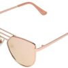 Foster Grant Women's SFGF19822 Rylie RSE' Sunglasses, Black, One Size