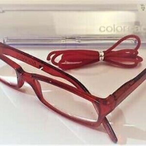 FOSTER GRANTS - COLOREAD - READING GLASSES - +2.50 - RED OR BLUE (C108)