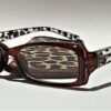 FOSTER GRANT READING GLASSES - LARA - BROWN COMPLETE WITH PROTECTIVE CASE (H118)