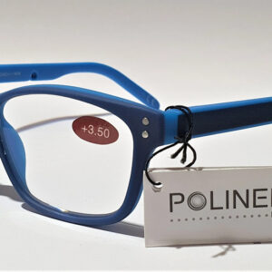 Polinelli® MILANO Quality Premium Reading Glasses - Navy / Aqua