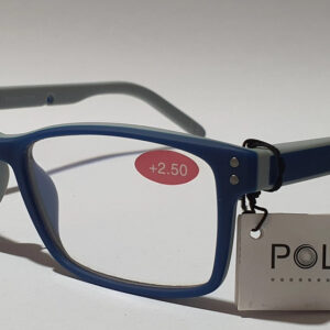 Polinelli® MILANO Quality Premium Reading Glasses - Navy / Grey