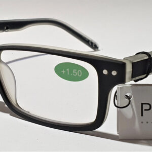 Polinelli® MILANO Quality Premium Reading Glasses - Black / Clear