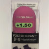 FOSTER GRANTS - +1.50 & +2.00 - MICROVISION COMPACT - WITH CASE & MIRROR (C126)