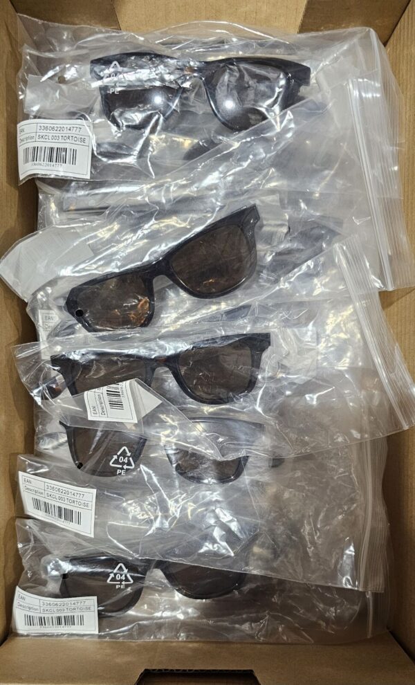 Trade Job Lot X20 Solaris Kid's Sunglasses Brown Tort ()