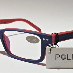 Polinelli® MILANO Quality Premium Reading Glasses - Navy / Red