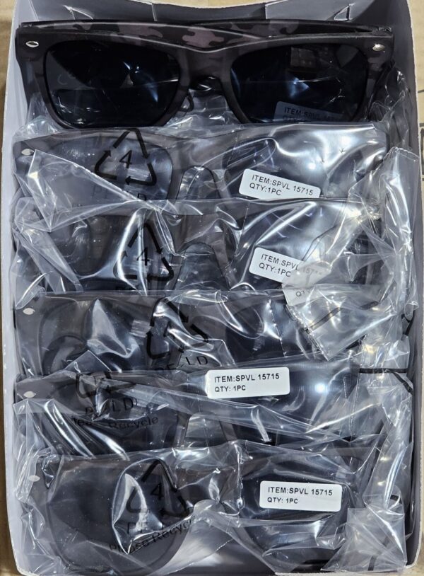 Job Lot of X12 TRADE Sunglasses SGE-40 Men's Black ()