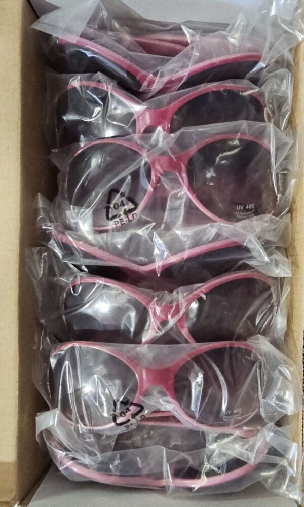 X42 Trade Job lot Wholesale Pink Children's Kids Butterfly Sunglasses