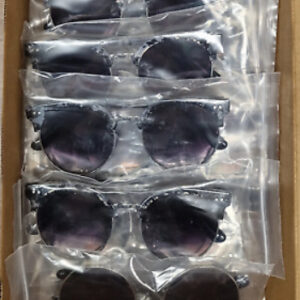 TRADE JOB LOT X12 PCS - IYU - QUALITY SUNGLASSES LARGE RND LENS