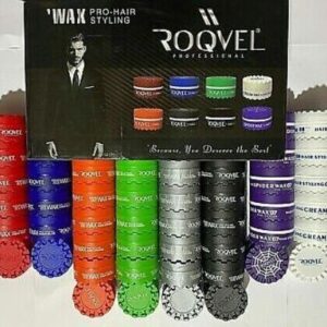 BARBERS SHOP RETAIL JOB LOT X48, 150ml ROQVEL HAIR PRODUCT MIXED. RRP £8